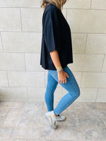 Black & Red & Mint Oversize T-shirt Set