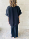 Black Plisse Set