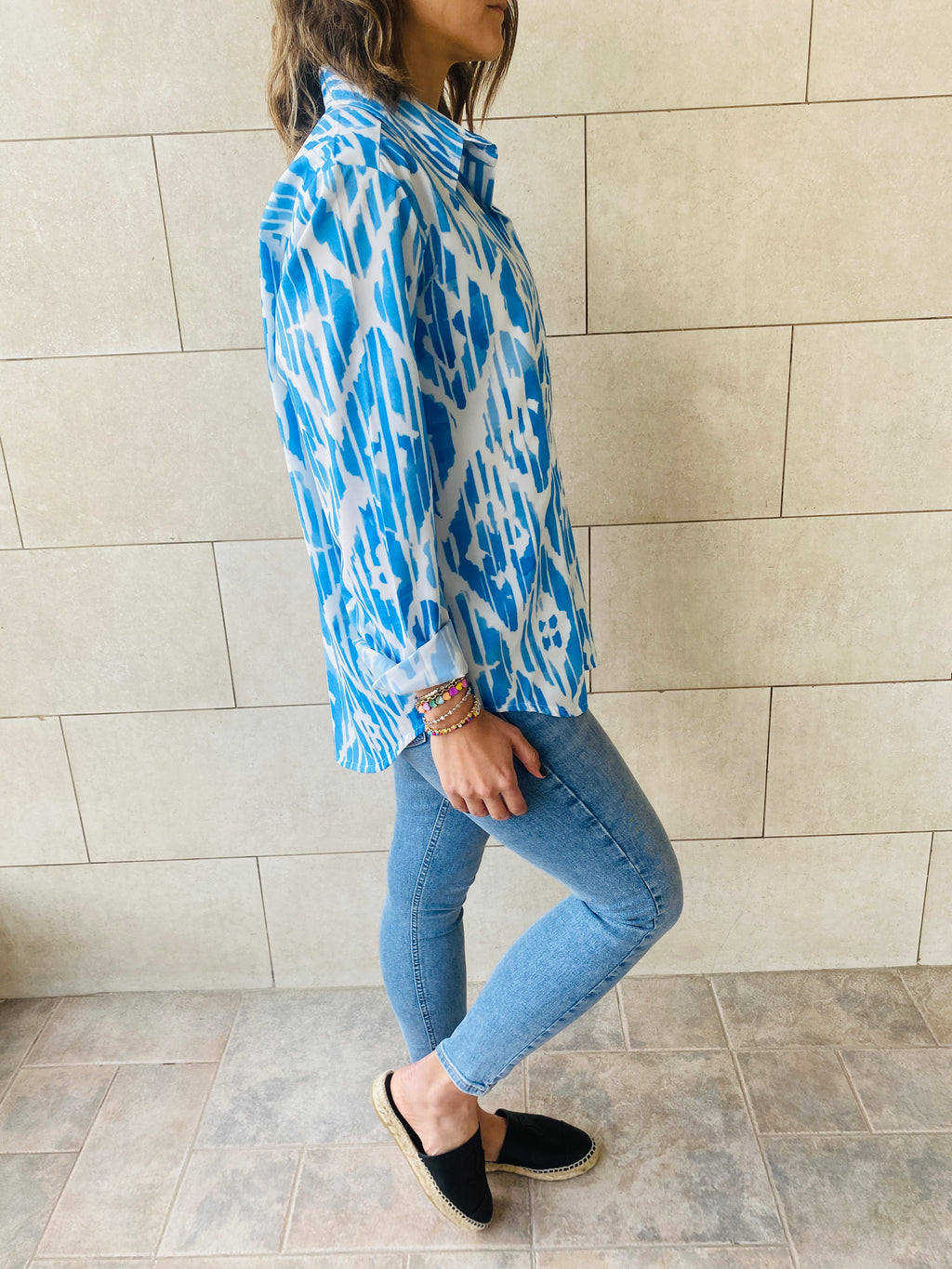 Blues Button Down Shirt