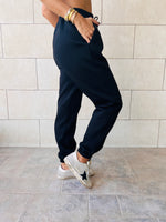 Black Fleece Line Jogger Sweats