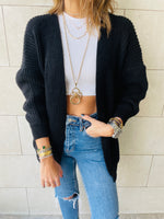 Black Basic Cardigan