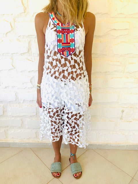Cleo Embroidered Coverup