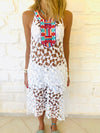 Cleo Embroidered Coverup