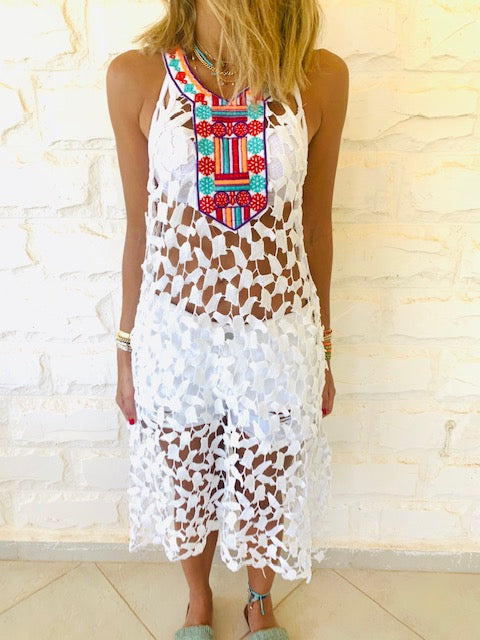 Cleo Embroidered Coverup
