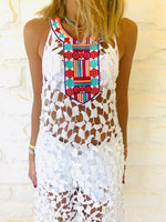 Cleo Embroidered Coverup