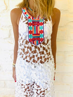 Cleo Embroidered Coverup