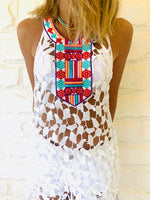 Cleo Embroidered Coverup
