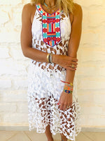 Cleo Embroidered Coverup