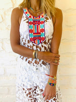 Cleo Embroidered Coverup