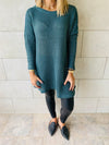 Teal Shine On Tunic