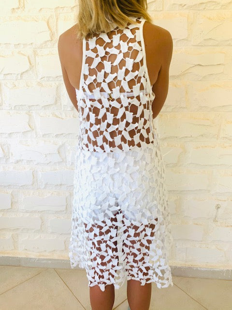 Cleo Embroidered Coverup