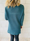 Teal Shine On Tunic