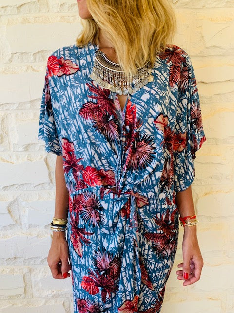 Aloha Blues Knot CoverUp