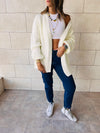 Ivory Chunky Cardigan