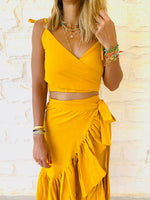 Mustard Bonita Linen Set