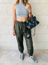 Olive Waterproof Pants