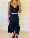 Navy Bonita Linen Set
