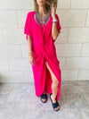 Fuchsia Knot Coverup