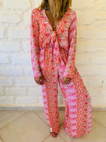 Pink Confetti Jumpsuit