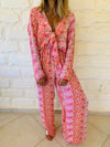 Pink Confetti Jumpsuit