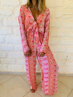 Pink Confetti Jumpsuit
