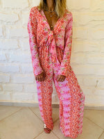Pink Confetti Jumpsuit