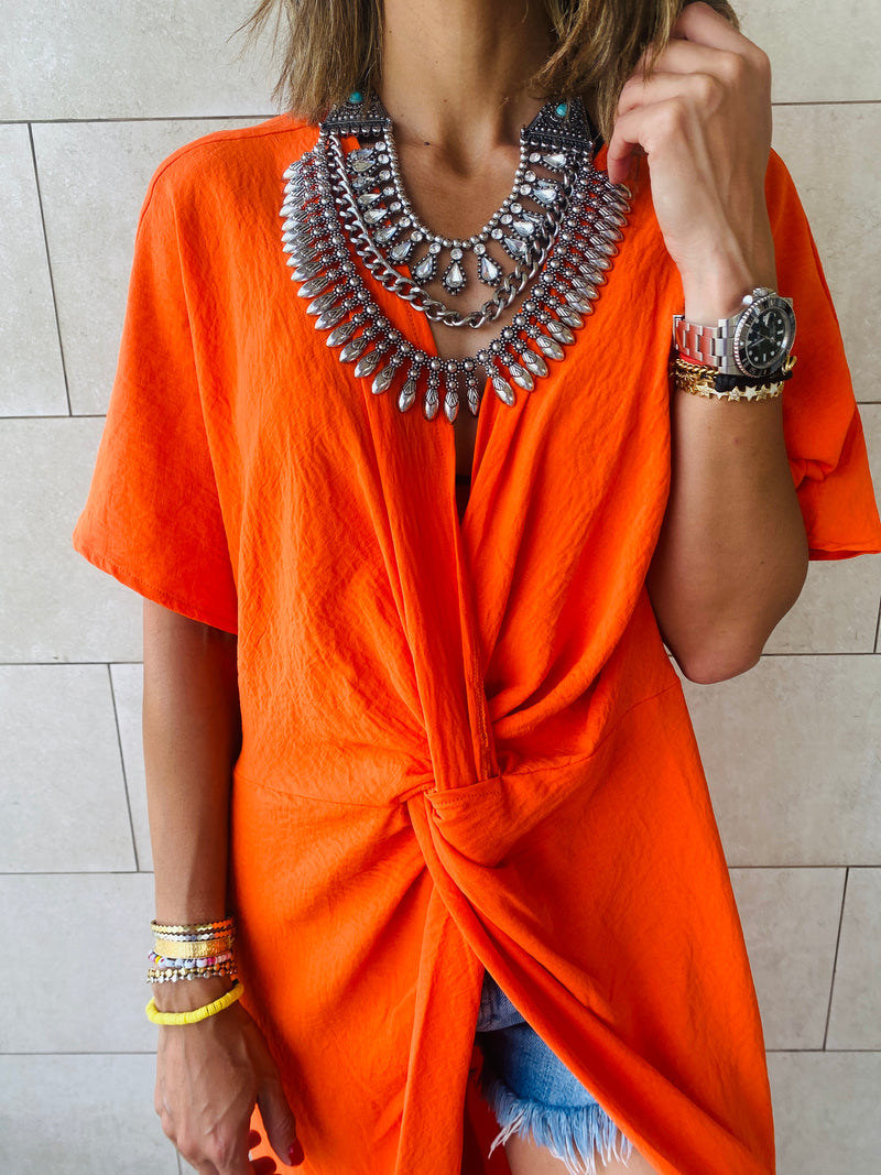 Orange Knot Coverup