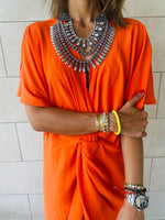 Orange Knot Coverup