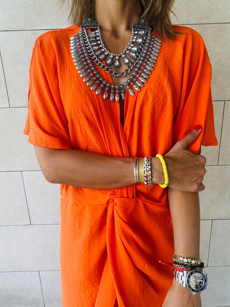 Orange Knot Coverup