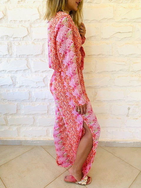 Pink Confetti Jumpsuit