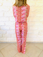 Pink Confetti Jumpsuit