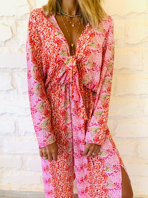 Pink Confetti Jumpsuit