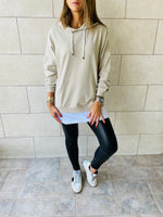 Beige Combined Long Sleeve