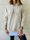 Beige Combined Long Sleeve