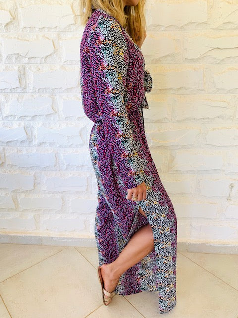 Purple Confetti Jumpsuit