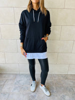 Black Combined Long Sleeve