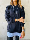 Black Combined Long Sleeve