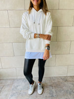 White Combined Long Sleeve