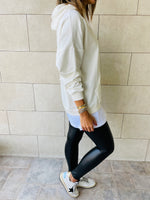 White Combined Long Sleeve