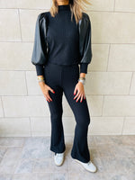 2 Piece Leather Sleeve Set