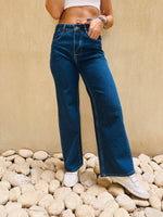 Dark Blue 90's Cut Jeans