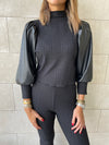 2 Piece Leather Sleeve Set