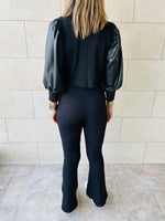 2 Piece Leather Sleeve Set