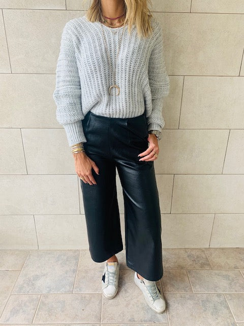Grey Slouch Pullover