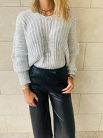 Grey Slouch Pullover