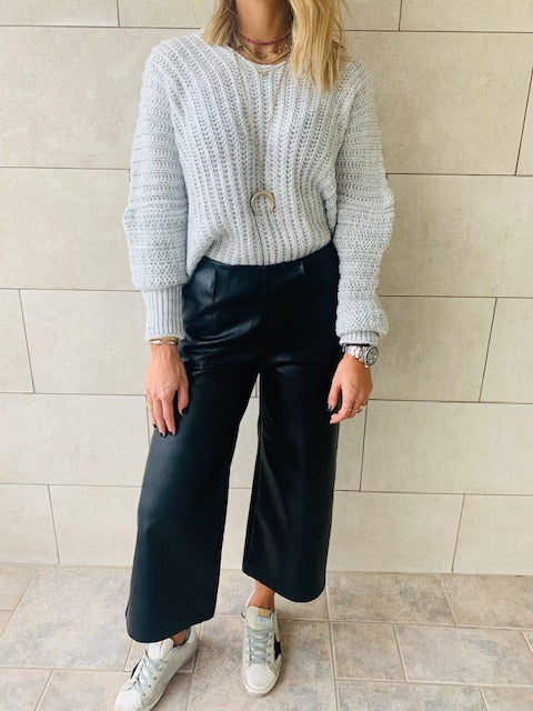 Grey Slouch Pullover