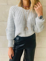 Grey Slouch Pullover