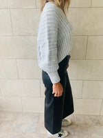 Grey Slouch Pullover