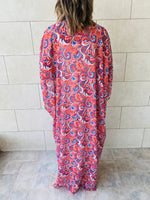 Rouge Paisley Ramadan Kaftan