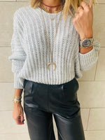 Grey Slouch Pullover